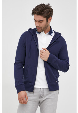 Polo Ralph Lauren Суичър мъжка в тъмносиньо с изчистен дизайн - Pepit.bg