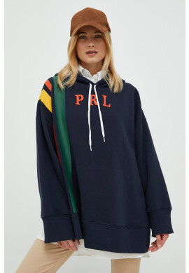 Polo Ralph Lauren Суичър дамски в сиво с изчистен дизайн - Pepit.bg