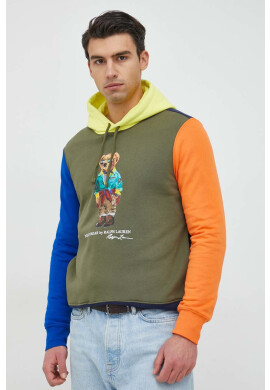 Polo Ralph Lauren Суичър с качулка с принт - Pepit.bg