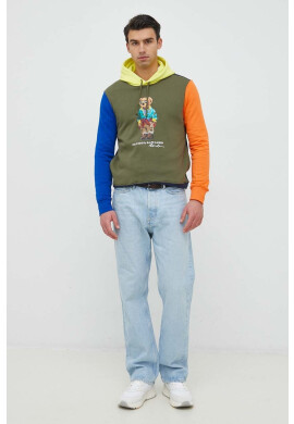 Polo Ralph Lauren Суичър с качулка с принт - Pepit.bg
