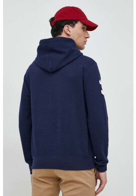 Polo Ralph Lauren Суичър в тъмносиньо с качулка с апликация - Pepit.bg