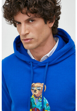 Polo Ralph Lauren Суичър с качулка с принт - Pepit.bg