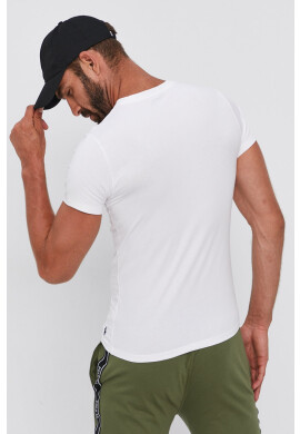 Polo Ralph Lauren Тениска (2 броя) мъжка в бяло с изчистен дизайн - Pepit.bg