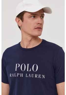 Polo Ralph Lauren Тениска мъжка в тъмносиньо с принт - Pepit.bg