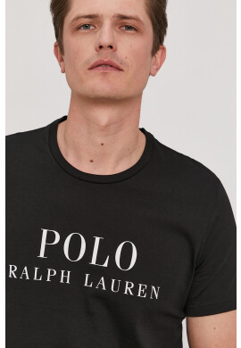 Polo Ralph Lauren Тениска мъжка в черно с принт - Pepit.bg