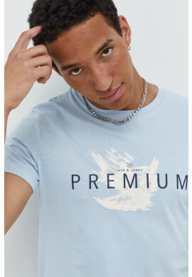 Premium by Jack&Jones Памучна тениска - Pepit.bg