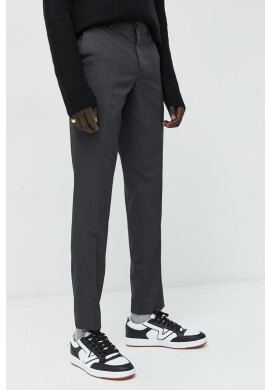 Premium by Jack&Jones Панталони в сиво с кройка по тялото - Pepit.bg