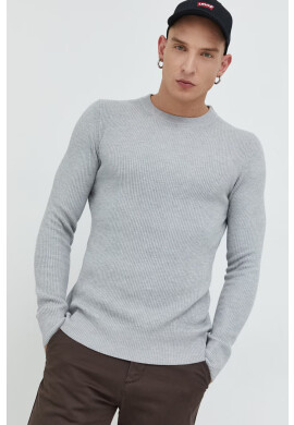 Premium by Jack&Jones Пуловер мъжки в сиво - Pepit.bg