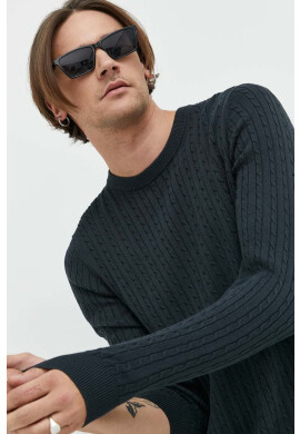 Premium by Jack&Jones Пуловер Dallas мъжки в зелено от лека материя - Pepit.bg