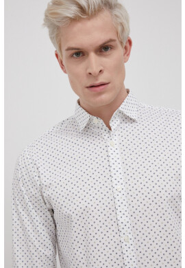 Premium by Jack&Jones Риза мъжка в лилаво със стандартна кройка с класическа яка - Pepit.bg