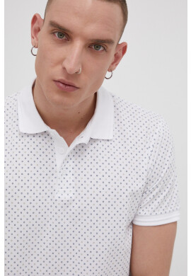 Premium by Jack&Jones Тениска с яка в оранжево с изчистен дизайн - Pepit.bg
