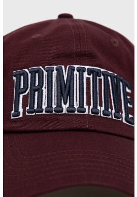 Primitive Памучна шапка Cut N Sew в бордо с апликация - Pepit.bg