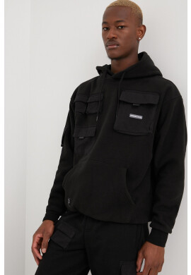 Primitive Суичър Cut N Sew в черно с апликация - Pepit.bg
