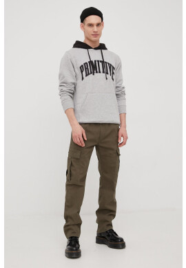 Primitive Суичър Cut N Sew в сиво с апликация - Pepit.bg