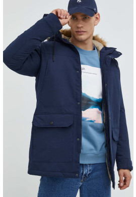 Produkt by Jack & Jones Парка мъжка в тъмносиньо със зимна изолация - Pepit.bg