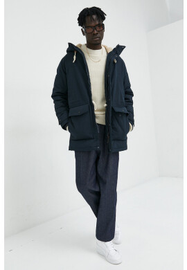 Produkt by Jack & Jones Парка мъжка в тъмносиньо със зимна изолация - Pepit.bg
