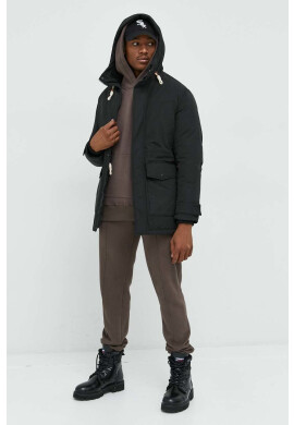 Produkt by Jack & Jones Парка мъжка в черно с преходна изолация - Pepit.bg