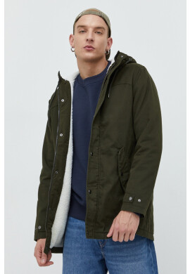 Produkt by Jack & Jones Парка мъжка в зелено с преходна изолация - Pepit.bg