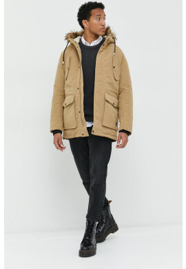 Produkt by Jack & Jones Пуловер мъжки в сиво - Pepit.bg
