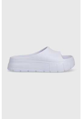 Puma Чехли Mayze Stack Injex в лилаво с платформа - Pepit.bg