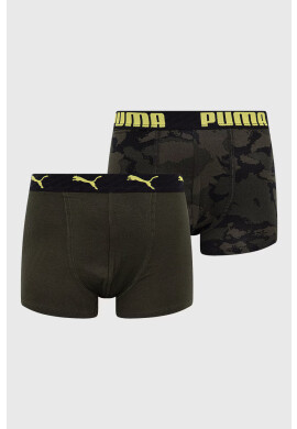 Puma Детски боксерки (2 чифта) 935527 в зелено - Pepit.bg