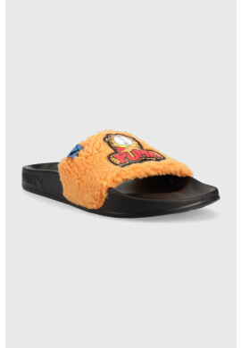 Puma Детски чехли Leadcat 2.0 Garfield Jr в оранжево - Pepit.bg