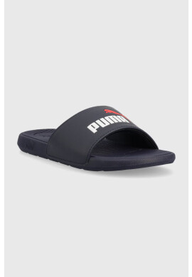 Puma Детски чехли Cool Cat 2.0 Jr в тъмносиньо - Pepit.bg