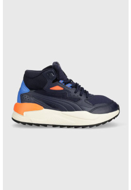Puma Детски маратонки в тъмносиньо - Pepit.bg