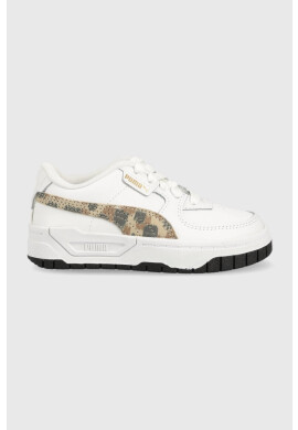 Puma Детски маратонки Cali Dream Animal Print PS в бяло - Pepit.bg
