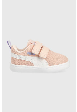 Puma Детски маратонки Courtflex v2 Mesh V Inf в розово - Pepit.bg