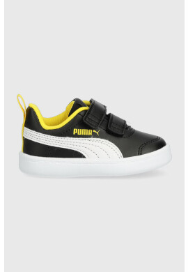 Puma Детски маратонки Courtflex v2 V Inf в черно - Pepit.bg