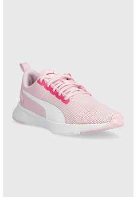 Puma Детски маратонки Flyer Runner Jr в розово - Pepit.bg