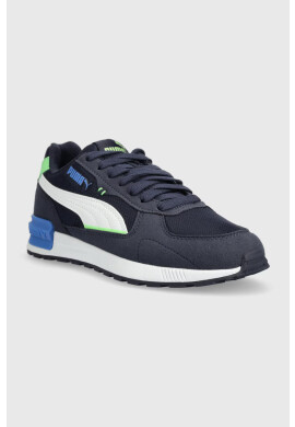 Puma Детски маратонки Graviton Jr в тъмносиньо - Pepit.bg