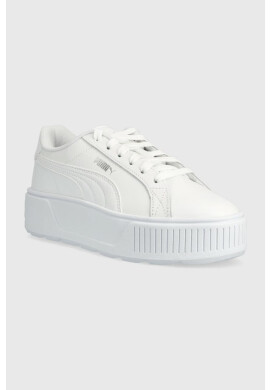 Puma Детски маратонки Karmen L Jr в бяло - Pepit.bg