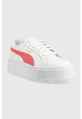 Puma Детски маратонки Karmen L Jr в бяло - Pepit.bg