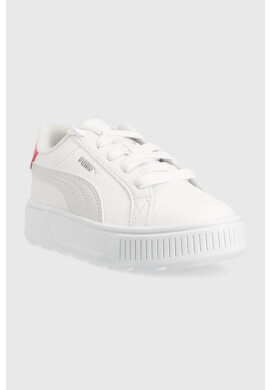 Puma Детски маратонки Karmen L PS в бяло - Pepit.bg