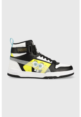 Puma Детски маратонки RBD Game Spongebob Jr в черно - Pepit.bg