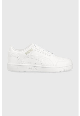 Puma Детски маратонки Rebound JOY Lo Jr в бяло - Pepit.bg