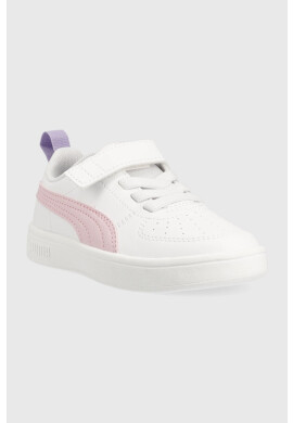 Puma Детски маратонки Rickie AC PS в бяло - Pepit.bg