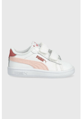 Puma Детски маратонки Smash 3.0 L V Inf в бяло - Pepit.bg