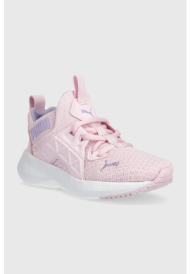 Puma Детски маратонки Soft Enzo NXT PS в розово - Pepit.bg