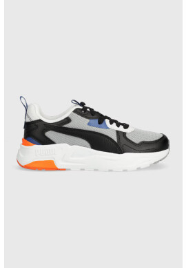 Puma Детски маратонки Trinity Lite Jr в сиво - Pepit.bg
