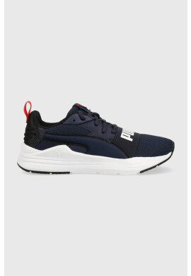 Puma Детски маратонки Wired Run Pure Jr в тъмносиньо - Pepit.bg