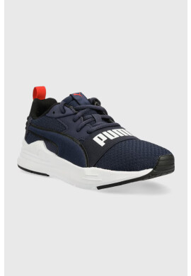 Puma Детски маратонки Wired Run Pure Jr в тъмносиньо - Pepit.bg