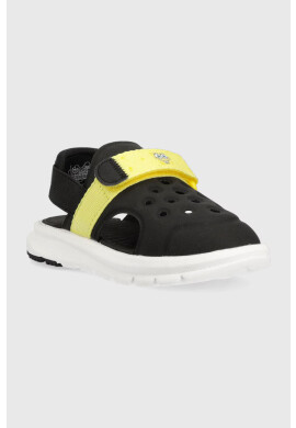 Puma Детски сандали Spongebob в черно - Pepit.bg