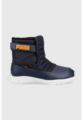 Puma Детски зимни обувки в тъмносиньо - Pepit.bg
