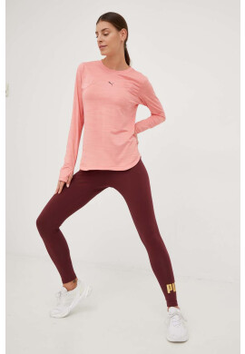 Puma Клин Essentials+ Metallic в бордо с принт - Pepit.bg