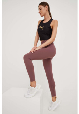 Puma Клин за йога Studio Yourmove Ultrabare в лилаво с изчистен дизайн - Pepit.bg