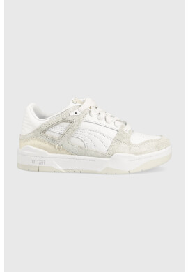 Puma Кожени маратонки Slipstream Premium в бяло - Pepit.bg