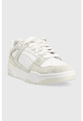 Puma Кожени маратонки Slipstream Premium в бяло - Pepit.bg